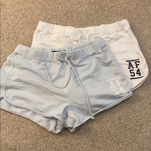 2 Abercrombie & Fitch Comfy shorts